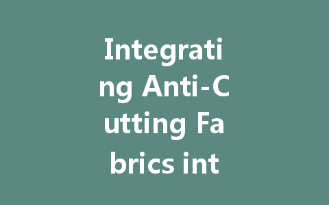 Integrating Anti-Cutting Fabrics into Smart City Systems: A Step Toward Industry 4.0 and Made in China 2025